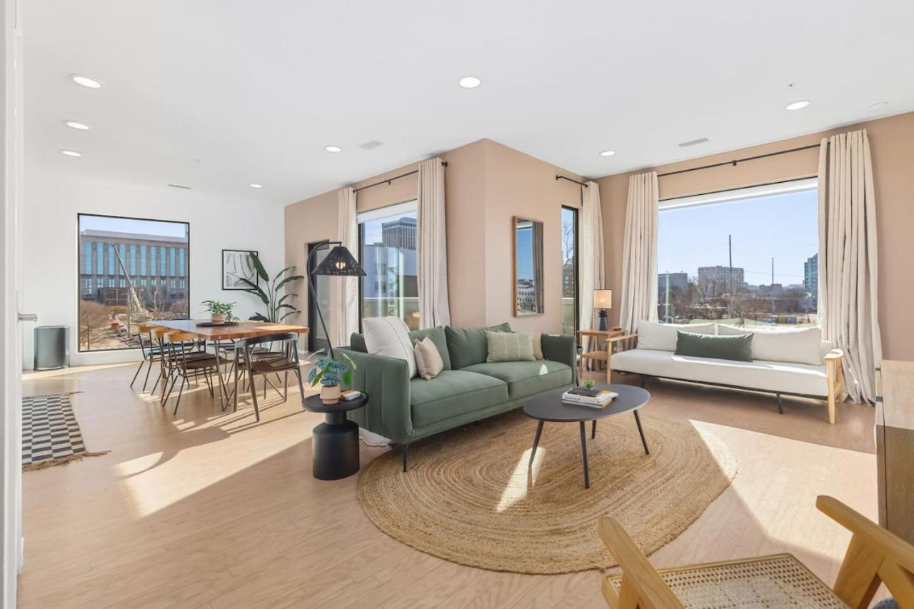 Penthouse With Patio Walk To Downtown 3 Bedrooms 5 Beds Nashville Zewnętrze zdjęcie